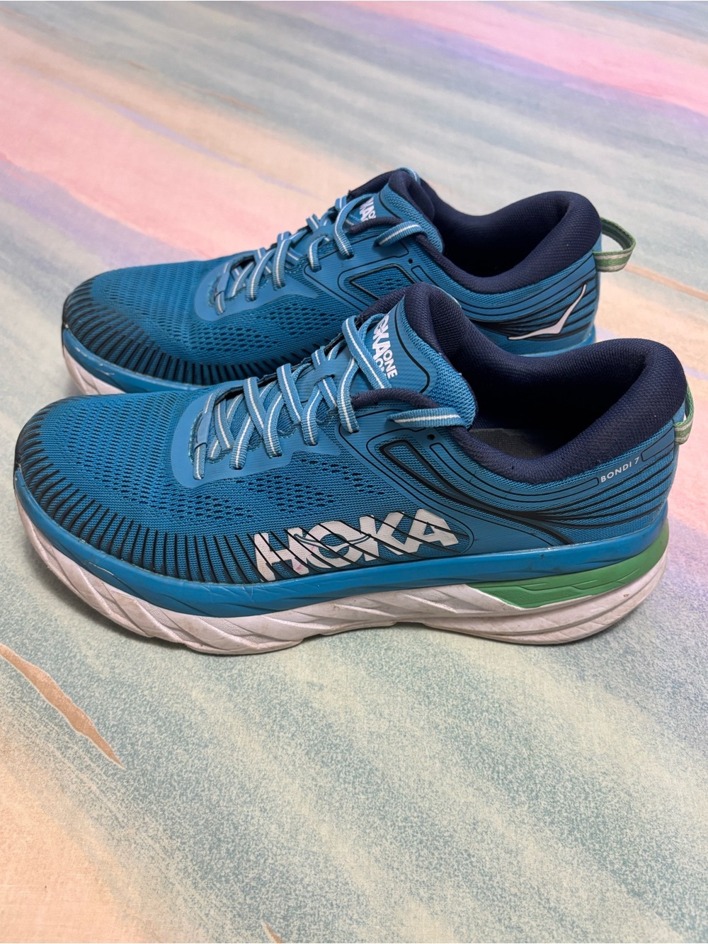 Hoka One One W Bondi 7  Men’s Running Sneakers US Size 9.5